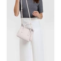 ราคา ❌งดต่อ เพราะรวมส่ง❌Charles & Keith Classic Top Handle Bag สี Light Pink (22243583242)
