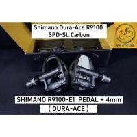 ราคา [ของแท้] SHIMANO DURA-ACE R9100 บันไดจักรยานถนน SPD-SL คาร์บอน PD-R9100 น้ำหนัก 228g / แกนยาว +4mm 243g ประกันศูนย์แท้ 3 ปี (45703398112)