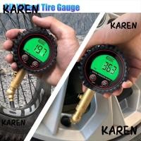 ราคา KAREN เครื่องวัดความดันลมยางแบบดิจิตอล,3-255PSI เครื่องวัดความดันลมแบบหนีบสําหรับงานหนัก,อุปกรณ์เสริมมิเตอร์มืออาชีพที่แม่นยําสําหรับรถยนต์รถบรรทุกรถจักรยานยนต์ (26935633054)