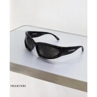 ราคา แว่นกันแดด BALENCIAGA SWIFT OVAL Black BB0157S / ตัวแทนจำหน่าย BALENCIAGA EYEWAER เป็นทางการ (21451782955)