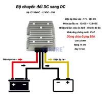 ราคา Bộ Chuyển Đổi Nguồn DC 17V-58V sang 12V DC (45702101562)