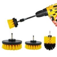 ราคา 3/4pcs/ Drill Brush Set Power Scrubber Brush Polisher Bathroom Stain Polishing Kit with Extender Household Cleaning Tool (29022844584)