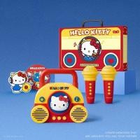 ราคา ใหม่ สวัสดี คิตตี้ ไร้สายบลูทูธคาราโอเกะลําโพงไมโครโฟนแบบพกพาร้องเพลงเครื่องของขวัญสําหรับเด็กผู้หญิง จุด (57153878884)