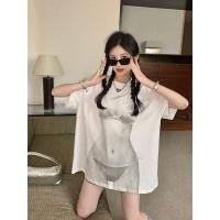 ราคา เสื้อยืด ทรง over size ลายบิกินี่ (21585343898)