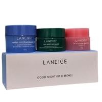ราคา (ในไลฟ์ลด100฿)*ของแท้*พร้อมส่ง*ส่งไวLANEIGE GOOD NIGHT KIT (3ITEM) (14498524781)