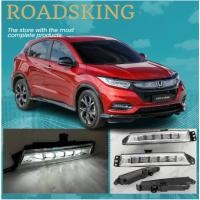 ราคา ใหม่ DRL LED DAY TIME RUNNING LIGHT FOG LAMP สําหรับ HONDA VEZEL HR-V HRV FACELIFT 2019-2022 (47954553547)