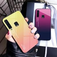 ราคา Samsung Galaxy A7 A9 J8 2018 A8 A9 Star Pro เคสโทรศัพท์กระจกนิรภัยไล่โทนสีสําหรับ (2397387744)