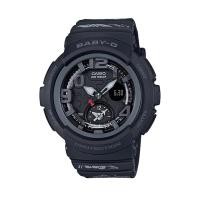 ราคา Casio Baby-G นาฬิกาข้อมือผู้หญิง สายเรซิ่น รุ่น BGA-190KT-1B HELLO KITTY LIMITED EDITION - สีดำ (1046934442)