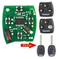 ราคา วงจรรีโมท พร้อมชิพ Honda Jazz City Civic CRV ตรงรุ่น honda ปี 08-13 (เอาไป copy เพิ่มเป็นกุญแจสำรองได้เลย) (19203341409)