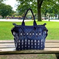 ราคา กระเป๋าถือผ้าคราม สกลนคร (25456489005)