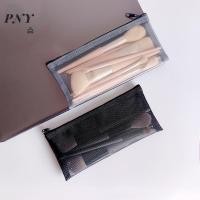 ราคา [PNY] กระเป๋าแต่งหน้าลิปสติกแปรงแต่งหน้ากระเป๋านักเรียนตาข่ายใสกล่องดินสอ Ins Travel Cosmetic Organizer สําหรับผู้หญิง VN (45903737995)