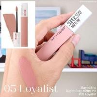 ราคา Maybelline Super Stay Matte Ink, 05 Loyalist ลิปแมท พร้อมส่ง (สินค้านำเข้า) (18596421438)