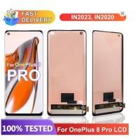 ราคา หน้าจอ OLED สำหรับ OnePlus 8 Pro รุ่นปี 2023 2020 2021 จอ LCD พร้อมทัชสกรีน ชุดประกอบดิจิไทเซอร์ อะไหล่เปลี่ยนจอ LCD 8 P (52205563566)