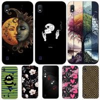 ราคา SAMSUNG สําหรับSamsung A10 กรณีซิลิคอนโทรศัพท์ปกหลังสําหรับSamsung Galaxy A10 GalaxyA10 10 SM-A105F A105 A105FสีดําTpuกรณีSun Moon (40564840252)