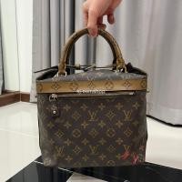 ราคา พร้อมสายสะพาย Louis vuitton cruiser งานสะสม limited หนังแท้ หลุยส์ วิตตอง มือสอง สภาพดีมา โท้ท tote crossbody สะพาย ถือ (23689767806)