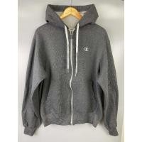 ราคา Champion Sweater Hoodi Gray full zip (ปัก logo champion) (50754107344)