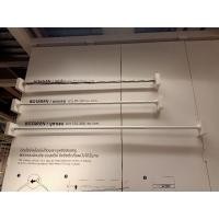ราคา IXIshopping IKEA ⚡BOTAREN ผ้าม่านห้องน้ำ ห่วงม่าน ราวม่านไม่ต้องเจาะ ikea (1060905107)