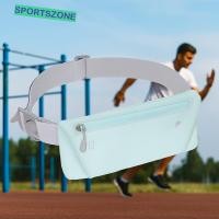ราคา SPORTSZONE กระเป๋าคาดเอววิ่ง, กระเป๋าคาดเอวโทรศัพท์มือถือกีฬาบางเฉียบ, อุปกรณ์ออกกําลังกายยืดหยุ่นสูงระบายอากาศเก็บกีฬากระเป๋าโทรศัพท์ผู้ชายผู้หญิง (49255710304)