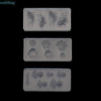 ราคา Cadiling 3 ชิ้น Mini ขนาดปลาทอง Lotus Leaf Earrrings สร้อยคอเรซิ่นน้ํา Dag DIY เรซิ่นเครื่องประดับแม่พิมพ์ชุดเครื่องประดับ Makin (48604201588)