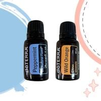 ราคา BOGO doTERRA Essential Oils Peppermint ขนาด 15 ml. + Wild Orange ขนาด 15 ml. (42575328577)