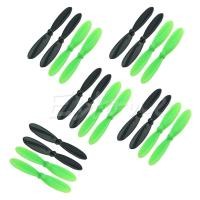 ราคา 20PCS Propellers Blades Accessories Spare Part for HUBSAN X4 H107L H107C RC Quadcopter Aircraft Parts Accessories (28561328703)