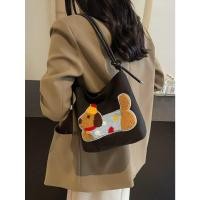 ราคา (A178) กระเป๋าสะพายไหล่ ผ้าไนล่อน ลายน้องหมา (29680878153)