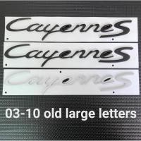 ราคา โลโก้รถ Porsche Cayenne Old Cayenne 03-10 CayenneS ท้ายตัวอักษร turbo โลโก้ภาษาอังกฤษ (49004477780)