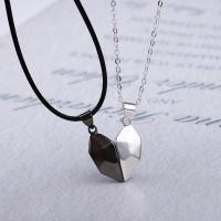 ราคา 2PCS Love Magnet Attracts Couple Necklace Wishing Stone couple Necklace Valentine's Day Gift Birthday Gift (4693736026)