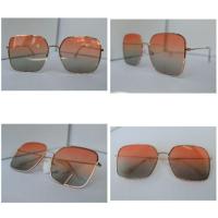 ราคา แว่นตาแฟชั่นสองสี ส้ม-เขียว ทรงเหลี่ยม (3309526874)