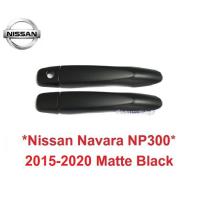 ราคา 2 ประตู ครอบมือจับประตู Nissan Navara NP300 2015 - 2020 สีดำด้าน นิสสัน นาวาร่า NP300 ครอบมือดึงเปิด ครอบที่เปิด ประตู (5604354972)