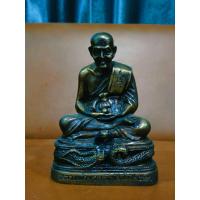 ราคา พระสวย ตรงรูป พระบูชา หลวงปู่ทวด ไซส์5นิ้ว วัดช้างให้ พระประจำบ้าน เหมามา ไม่ทราบปี โลหะเก่า สวย (25436346514)