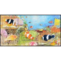 ราคา SH127 ชีทแสตมป์ ชุดปลาการ์ตูน พิมพ์ทับ งานแสดงตราไปรษณียากรเยาวชนโลก-เบลเยี่ยม ปี 2549 (5235215585)