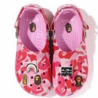 ราคา Crocs x Bape ( pink ) มือสอง ไซส์ 39 (26694202860)