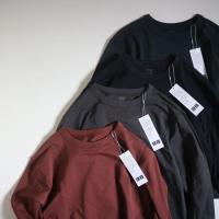 ราคา UNIQLO U LONGSLEEVE HEATTECH ORIGINAL/UNIQLO U KAOS BASIC LONG SLEEVES/HEATTECH KATUN เสื้อยืดแขนยาว UNIQLO (40105757879)