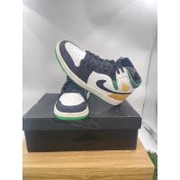 ราคา [ของแท้100%มือสอง]Air Jordan 1 Mid Laser Multicolor(EUR42.5:27CM.) (22281982753)