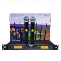 ราคา UR24Dไมโครโฟนไร้สาย UHF รุ่น 6เสา ราคาถูกลง (29656824399)