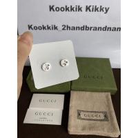 ราคา Gucci Silver interlocking G earring ของแท้ (11461175121)