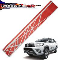 ราคา สติ๊กเกอร์ คาดฝากระโปรงหน้า สีแดง ลาย TRD Sticker Toyota Toyota Hilux Revo 2015-2017 แดง จำนวน 1 ชิ้น (8014407657)