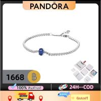 ราคา 【pandora COD】Pandoraของแท้ 100 %จัดส่งสายฟ้า-สร้อยข้อมือเงิน-ชุดของขวัญ-ห่อของขวัญ-SparklingPavé Tennis Bracelet (47352867593)