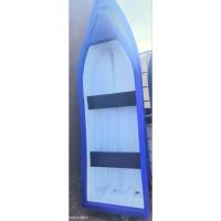 ราคา เรือหัวแหลมท้ายตัด 2 ที่นั่งเรือพายพลาสติก2ที่นั่งเรือๅพายท้องแบนเรือติดเครื่องเรือลุยน้าแพลอยน้ำ (4867751424)