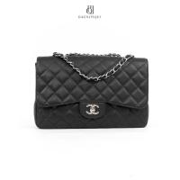 ราคา [ของแท้] CHANEL CLASSIC 12 BLACK CAVIAR SHW มีใบรับประกัน ตรวจสอบได้ทุกใบ ✅ (28274848841)