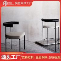 ราคา โรงแรมครัวเรือนแสงหรูหราทันสมัยเรียบง่ายพนักพิงเก้าอี้ร้านอาหารเดี่ยวเก้าอี้รับประทานอาหารออกแบบโซฟารุ่นห้องเก้าอี้พักผ่อน NJWB (41127375066)