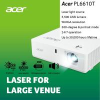 ราคา Acer PL6610T projector laser สว่าง 5500 Ansi Lumens ละเอียด WUXGA 1920x1200 สามารถฉายจอใหญ่5-6 เมตรได้ชัดมาก สว่างสูง (25894736668)