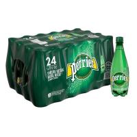 ราคา ส่งฟรี(3 ลัง=72 ขวด)Perrier Original 500 ml. PET เปอริเอ้น้ำแร่ธรรมชาติชนิดมีฟองแบบขวดพลาสติก 500 มล. (19551515034)