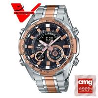 ราคา Casio Edifice นาฬิกาข้อมือสุภาพบุรุษ 2 ระบบ สายแสตนเลส รุ่น ERA-600SG-1A9VUDF (ประกันศูนย์เซ็นทรัล1ปี) (5124175970)
