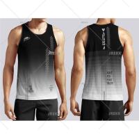 ราคา ใหม่ (JBW) เสื้อกีฬาแขนกุด ผ้าไมโครสปอร์ต สําหรับผู้ชาย ใส่วิ่ง ออกกําลังกาย 2023 Zjy12 เสื้อน้ําหนักเบา ระบายอากาศ พิมพ์ลายไล่โทนสี (23876474234)