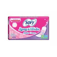ราคา Sofy โซฟี แผ่นอนามัย ลอง แอนด์ ไวด์ บอดี้ เคิร์ฟ แบบมาตรฐาน มีกลิ่นหอม 20 ชิ้น (9512400034)
