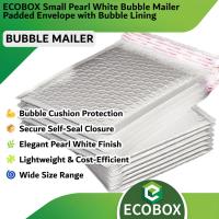 ราคา EcoBox - ซองเบาะ Bubble Mailer สีขาวมุกพร้อมซับฟอง (54552612095)