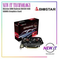 ราคา BIOSTAR RX 560 4GB GDDR5 128bit Gaming RADEON RX560 4G D5 กราฟิกการ์ด GPU Dual Cooling (VA5615RF41) (46602298104)