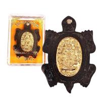 ราคา เต่าหลวงปู่หลิว รุ่นรวมพุทธคุณ วัดไทรทองพัฒนา(หัวฝังเงินแท้) (25812015570)